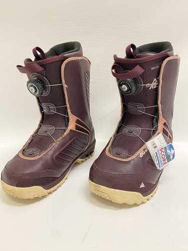 K2 Luna Boa Women's Size 8 Snowboard Boots