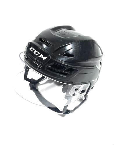 Black Medium CCM Tacks 310 Pro Stock Helmet w/Visor