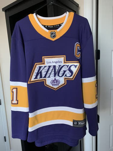 Los Angeles Kings Breakaway Anze Kopitar #11 Reverse Retro Jersey (S)