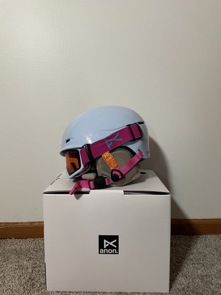 Blue Used Kid's Small/Medium (48-51cm) Burton Kids Anon Define Helmet Helmet BOA adjustable