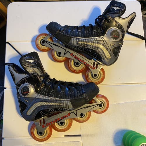 Mission D Limited DNA Inline Roller Hockey Skates 2002 2003 RARE Labeda Dynasty Old Pro Stock