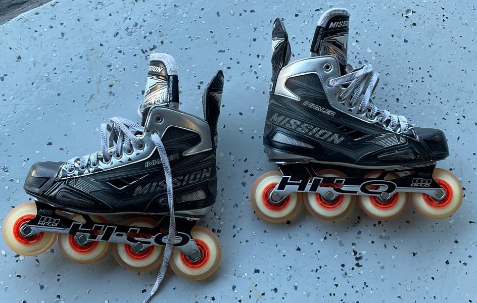 Mission Inhaler NLS3 Senior Inline Skates Size 7D
