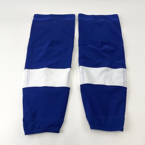 Used | Reebok | Tampa Bay Lightning Blue and White Game Socks