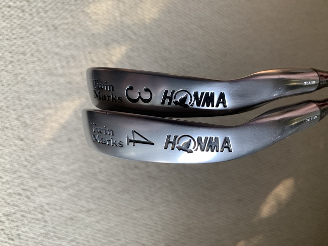 Honma Twin Marks Memorial 2000-alpha 2 Star 3,4 Irons