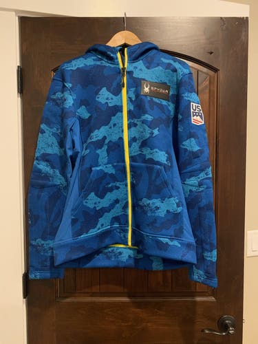 Men's Medium Soft Shell Spyder Jacket - US Ski Team