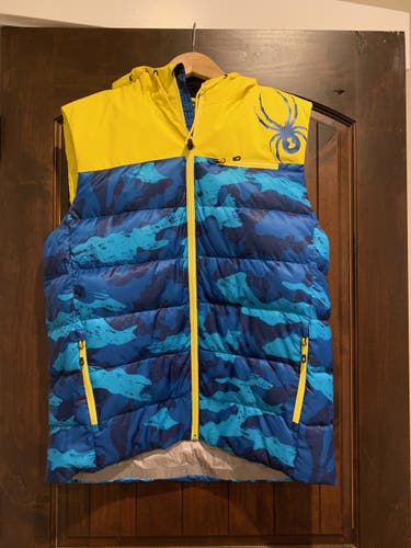 Men's Medium Spyder Vest - US Ski Team