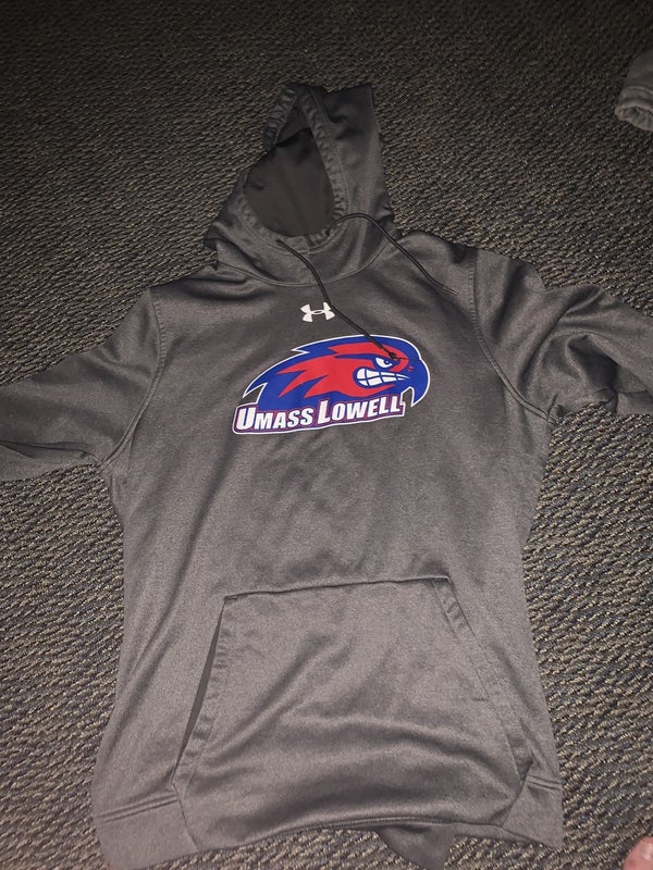 Youth UMass Lowell River Hawks Authentic Blue Custom Hockey Jersey