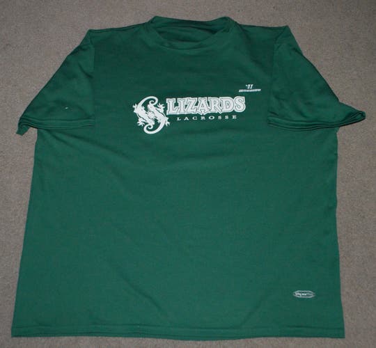 Chris Fiore Long Island Lizards MLL Game Worn Used Wicking Training Shirt 2XL
