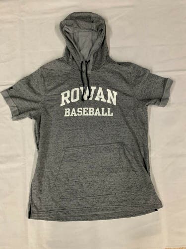 UA Rowan Baseball Sportstyle Stadium Soccer Hoodie Men's L Gray 1326763
