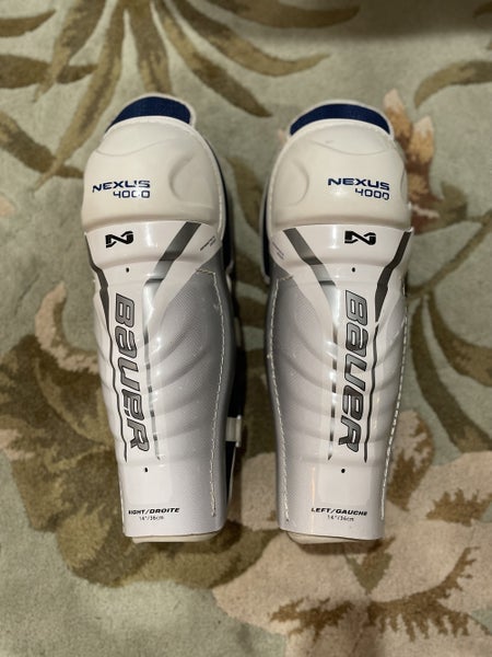 Senior Used Bauer Nexus 4000 Shin Pads