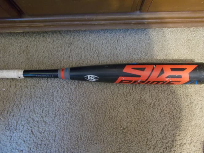 Used BBCOR Certified Louisville Slugger Prime 918 Bat (-3) 29 oz 32"