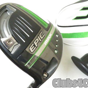 Callaway Epic Max Driver 12° Project X Cypher Forty 5.0 Regular +Cover Near MINT