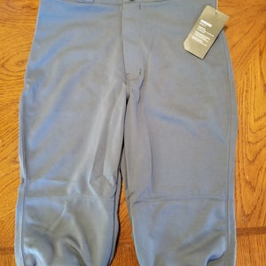 Gray Youth Unisex New Large Champro Pants