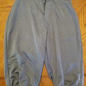 Gray Youth Unisex New Large Pants
