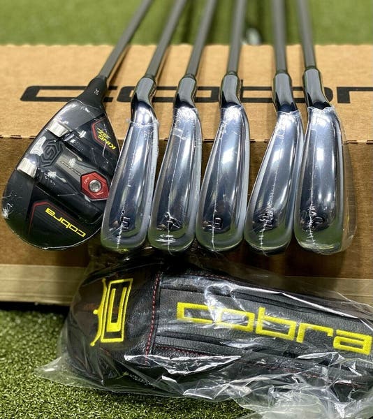Cobra KING SZ Speedzone Combo Iron Set 5H, 6-PW Graphite