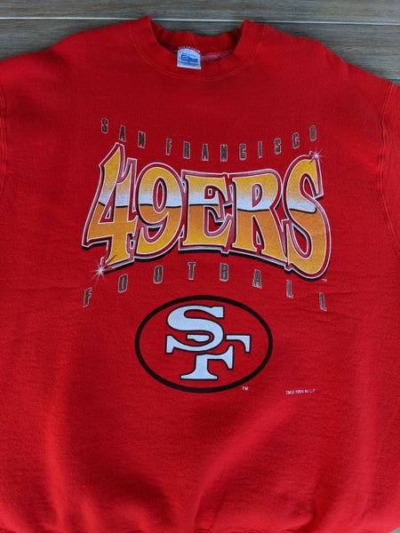 San Francisco 49ers Vintage Crewneck Sweatshirt – Ebbets Field Flannels