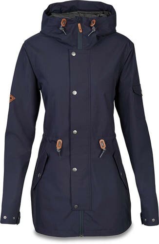 Dakine Women's Paulina Shell Snowboard Jacket LARGE Night Sky Blue New