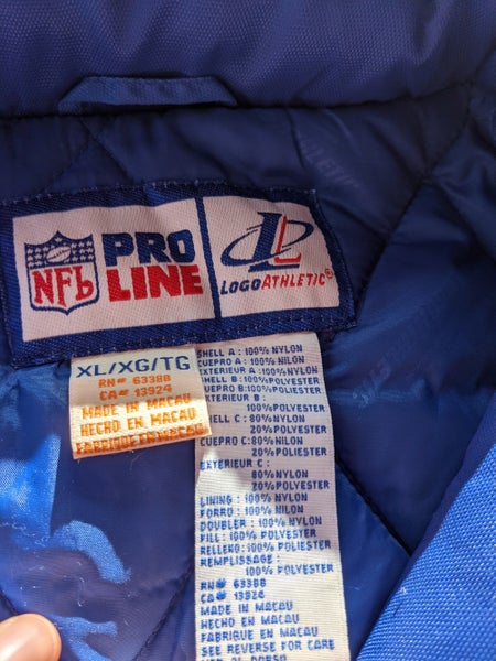 Vintage 80s Buffalo Bills Starter Satin Jacket Mens XL Proline NFL