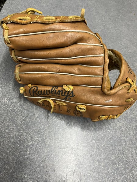 Brown High School/College Right Hand Throw 9.5" VINTAGE Baseball Glove