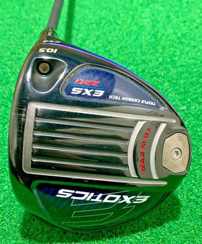 Tour Edge Exotics EXS 220 Men's Driver 10.5 Extra Stiff Flex RH - USED