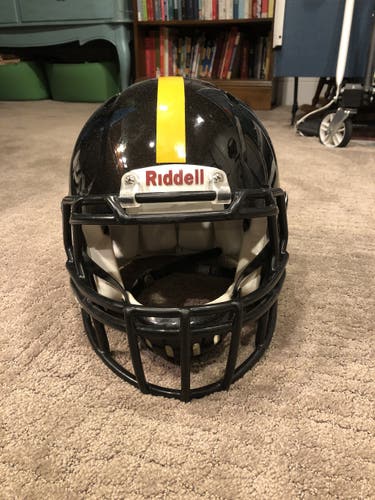 Used 2012 Black Adult Large Riddell Speed Helmet