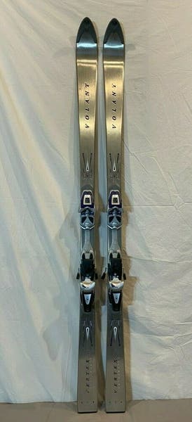 Volant V-ertex 169cm Stainless Steel Capped Skis w/Salomon 800