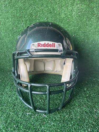 Adult Medium - Riddell Speed Football Helmet - Green
