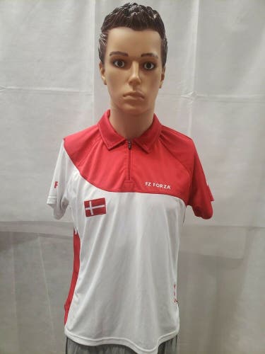 Denmark FZ Forza 1/4 Zip Polo Women's XL Badminton
