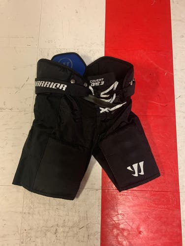Black Junior Large Warrior  Hockey Pants