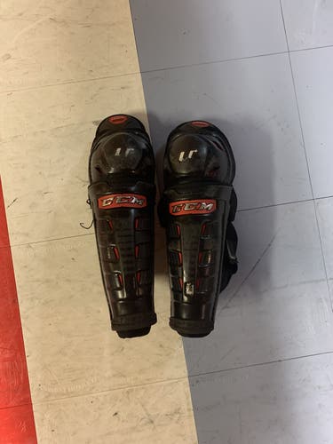 jr 11” CCM jetspeed shin pads