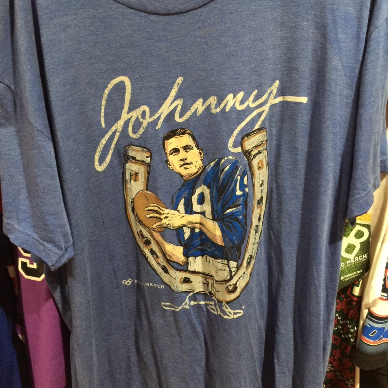 Gildan, Shirts, Johnny Unitas Baltimore Ravenscolts Tee Shirt Mens Xl