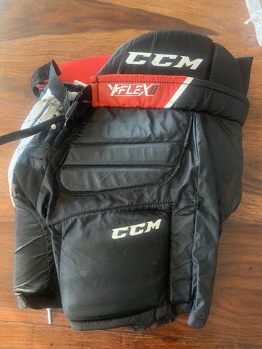 ccm yt flex2 l-xl goalie pants