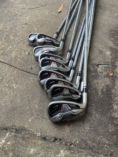 Men's Left Hand Regular Flex Steel Shaft Vrs Iron Set