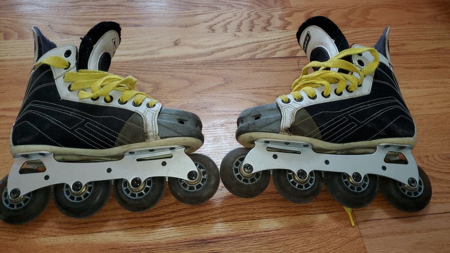Used Bauer Inline Skates Regular Width Size 7.5