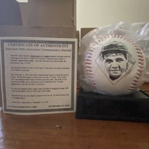 Babe Ruth 100Th Anniversary Rare Commemorative Baseball Certified