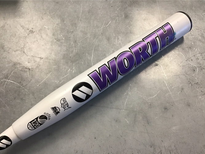 Used Worth Wicked Xl Wnx20u 34" -8 Drop Baseball & Softball Slowpitch Bats
