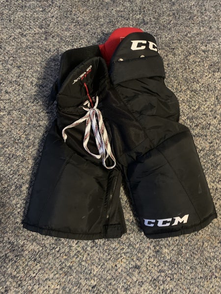 Black Senior Small CCM JetSpeed FT370 Hockey Pants