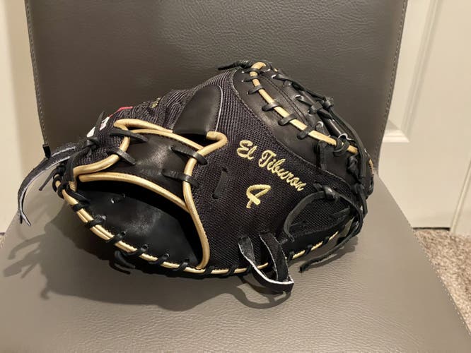 Pro Issue Rawlings Heart Of The Hide Baseball Catchers Mitt