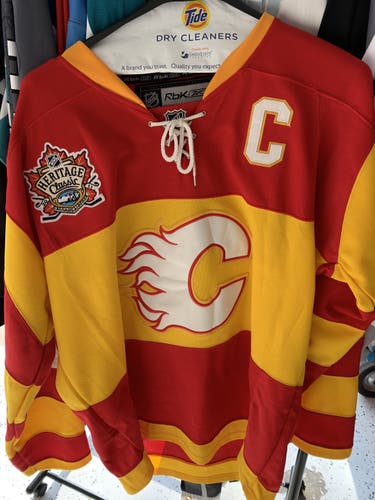 Jarome Iginla Calgary Flames Heritage Classic Retro Jersey