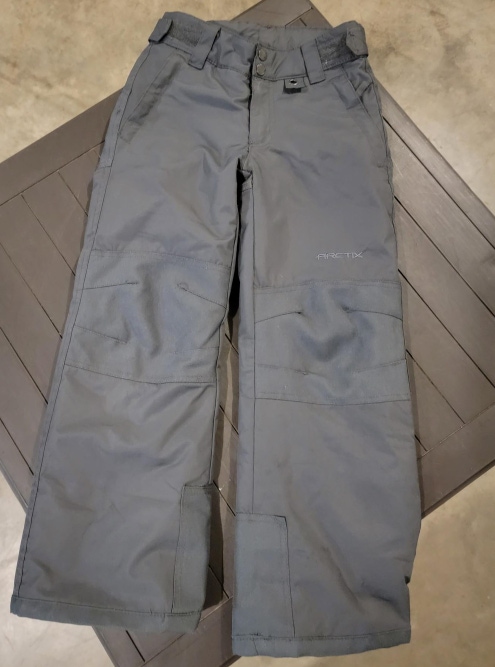 Gray Arctix Youth Used Small Ski Pants Insulated