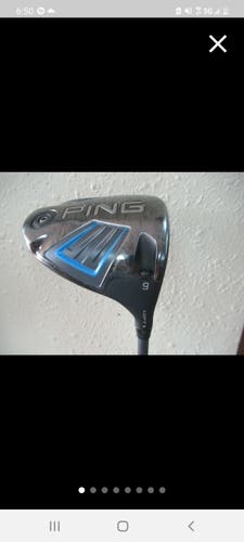 PING G 9* DRIVER FACTORY ALTA 55g STIFF FLEX GRAPHITE