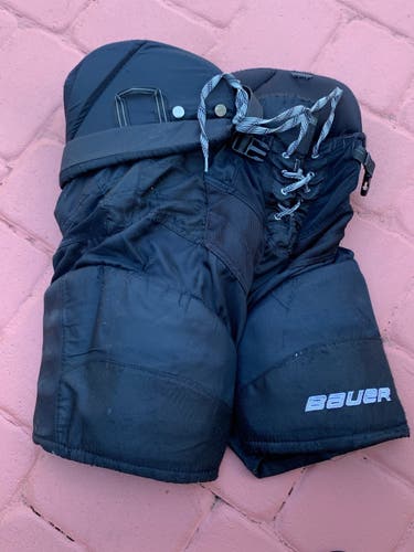 Black Senior Small Bauer  Supreme One80 Hockey Pants