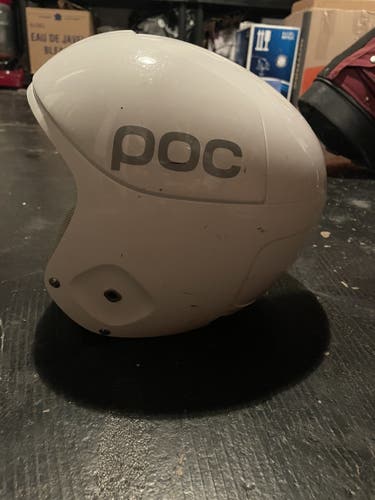 White Unisex Extra Small / Small POC Helmet FIS Legal