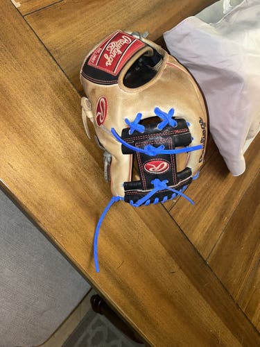 Blue High School/College Infield 11.5" Heart of the Hide Baseball Glove