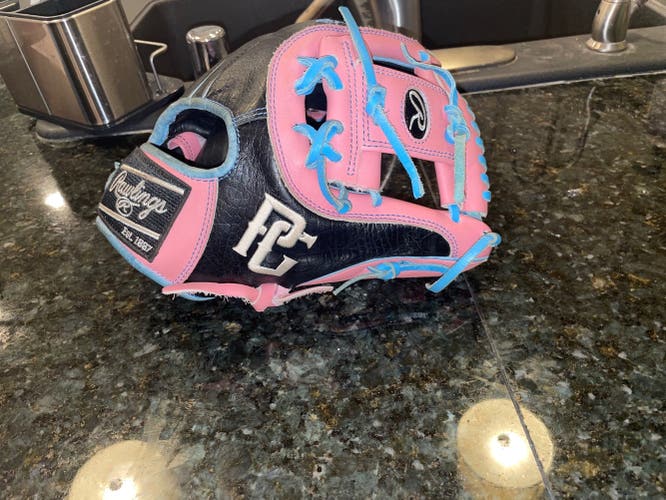 Pink High School/College Infield 11.75" Heart of the Hide Baseball Glove