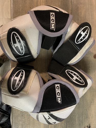 Used Large CCM  Tacks 652 Elbow Pads