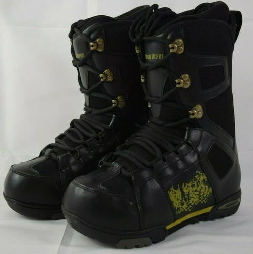 MILLENNIUM THREE SNOWBOARD BOOTS MEN SIZE 8