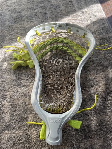 White Used Attack & Midfield Strung Stallion Omega Head