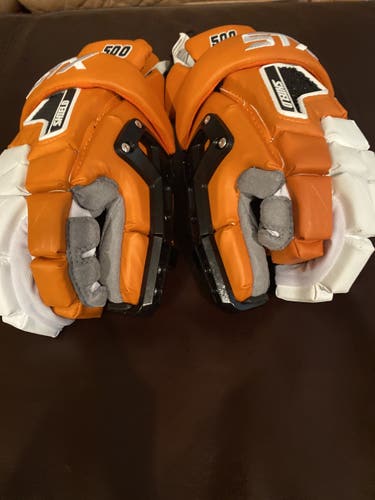Orange New Goalie STX 13" Shield 500 Lacrosse Gloves
