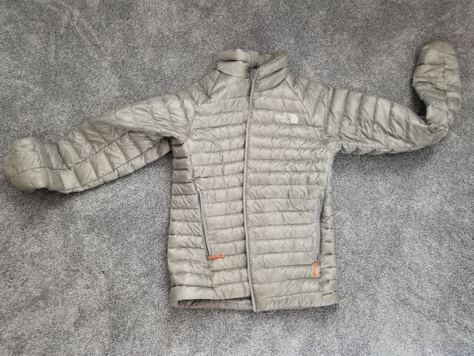 NorthFace Ski "puffy" Jacket (Unisex, Size Adult Small), silver